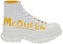 Alexander McQueen Tread Slick Boot 'Putih Kuning Terang' 711109-WIAT6-9429