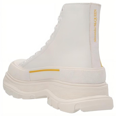 Alexander McQueen Tread Slick Boot 'Putih Kuning Pop' 711109-WIAT6-9429 Lookbook Alexander McQueen Tread Slick Boot 'Putih Kuning Pop' 711109-WIAT6-9429