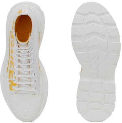 Alexander McQueen Tread Slick Boot 'Putih Kuning Pop' 711109-WIAT6-9429 Purchase Alexander McQueen Tread Slick Boot 'Putih Kuning Pop' 711109-WIAT6-9429