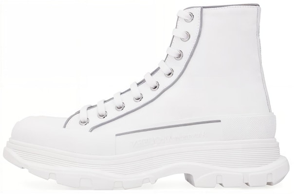 Alexander McQueen Tread Slick Boot 'White Silver' 705663-W4TG9-9348 Buy Alexander McQueen Tread Slick Boot 'White Silver' 705663-W4TG9-9348