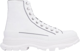 Alexander McQueen Tread Slick Boot 'White Silver' 705663-W4TG9-9348 Alexander McQueen Tread Slick Boot 'White Silver' 705663-W4TG9-9348