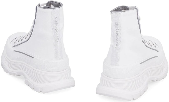 Alexander McQueen Tread Slick Boot 'White Silver' 705663-W4TG9-9348 Lookbook Alexander McQueen Tread Slick Boot 'White Silver' 705663-W4TG9-9348