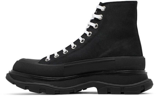 Alexander McQueen Tread Slick Boots 'Hitam' 604254-W4L32-1000 Lookbook Alexander McQueen Tread Slick Boots 'Hitam' 604254-W4L32-1000