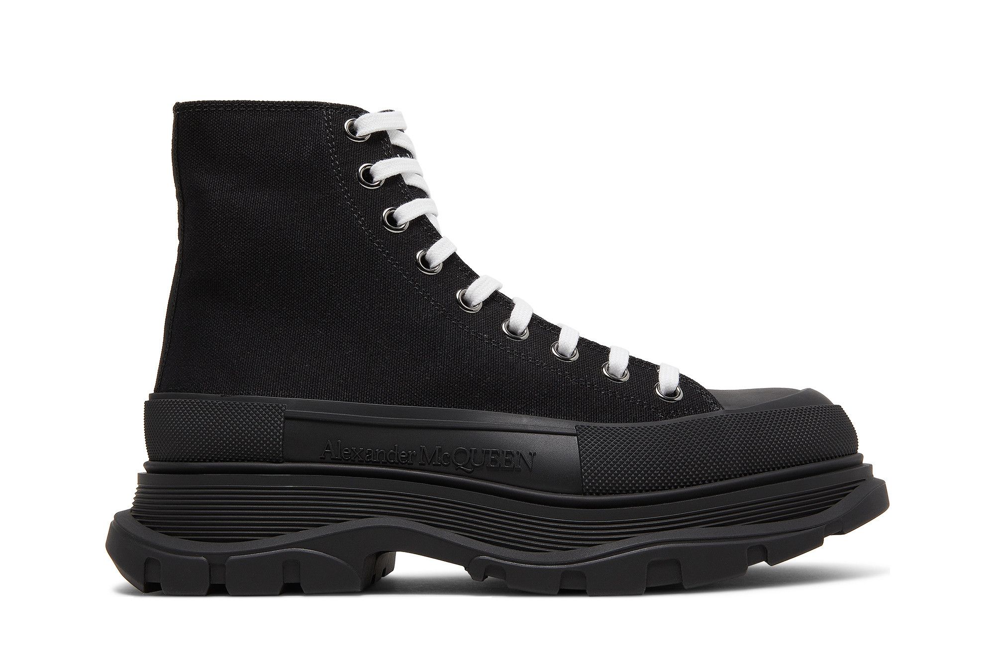 Alexander McQueen Tread Slick Boots 'Black' 604254W4L321000/604254W4MV21000