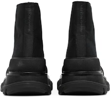 Details for Alexander McQueen Tread Slick 帆布馬丁靴 黑色