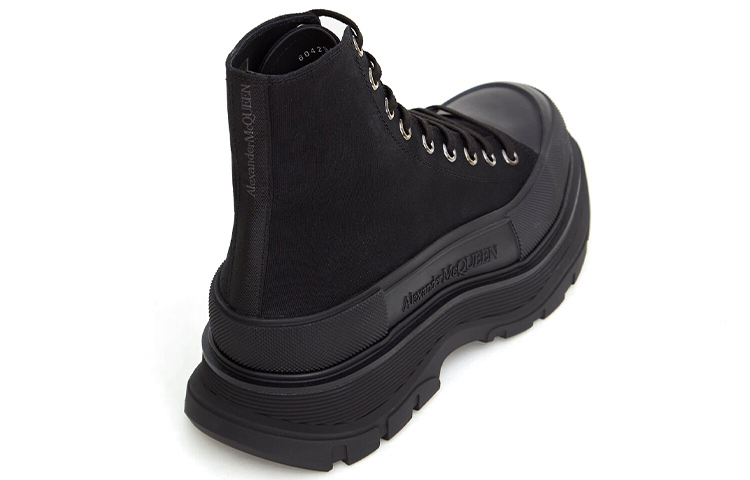 Alexander McQueen Tread Slick Boots 'Black' 圖 3
