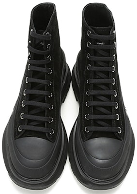 Alexander McQueen Tread Slick Boots 'Hitam' 627206WHBGU1081 Shop Alexander McQueen Tread Slick Boots 'Hitam' 627206WHBGU1081