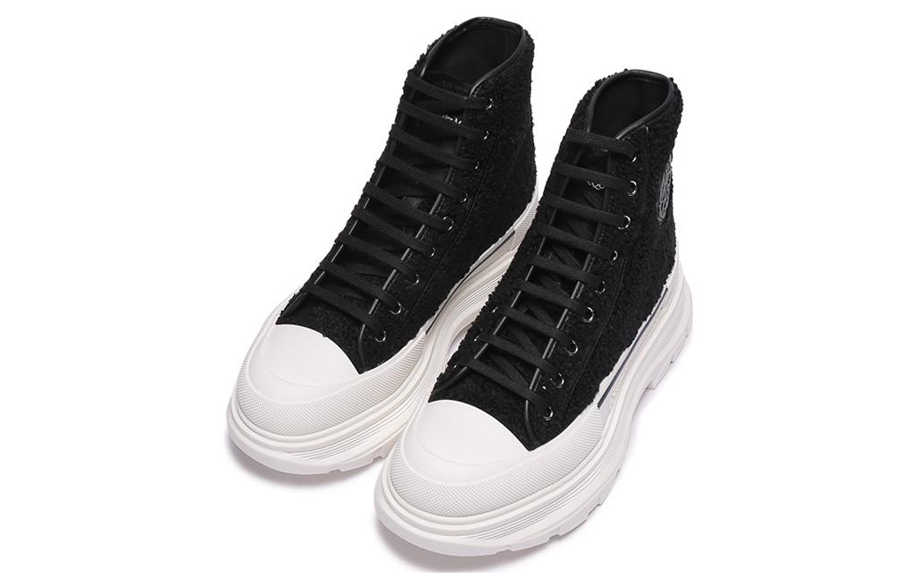 Alexander McQueen Tread Slick Boots 'Black Beige' 圖 3