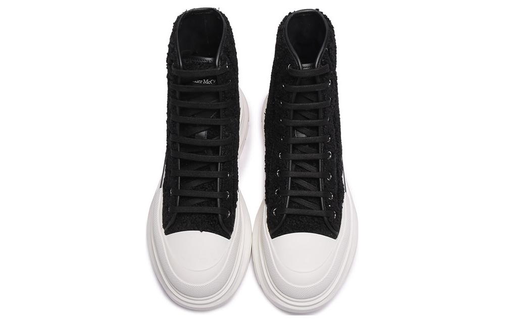 Alexander McQueen Tread Slick Boots 'Black Beige' 圖 4