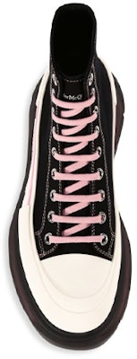 Alexander McQueen Tread Slick Boots 'Black Blossom Pink' Hitam Bunga Pink 662686-W4MV9-1321 Shop Alexander McQueen Tread Slick Boots 'Black Blossom Pink' Hitam Bunga Pink 662686-W4MV9-1321