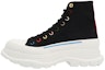 Buy Alexander McQueen Tread Slick Boots 'Black Multi-Color Eyelets' 604254-W4MVG-1522
