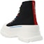 Shop Alexander McQueen Tread Slick Boots 'Black Multi-Color Eyelets' 604254-W4MVG-1522