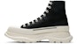 Alexander McQueen Tread Slick Boots 'Hitam Putih' 604254-W4L32-1070