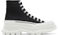Alexander McQueen Tread Slick Boots 'Hitam Putih' 604254-W4MV2-1070
