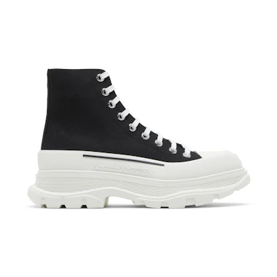 Alexander McQueen Tread Slick Boots 'Black White'