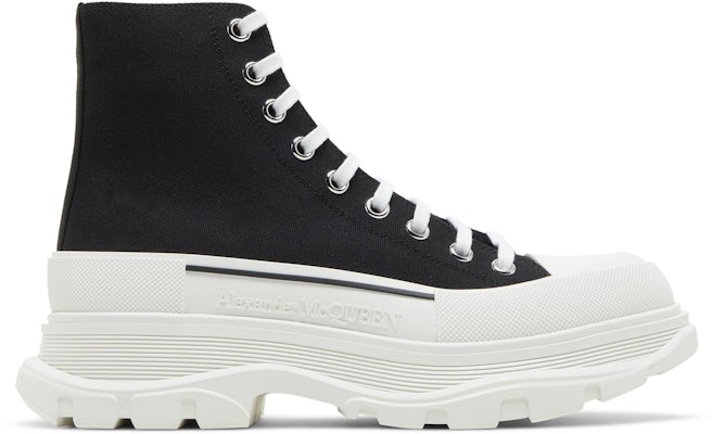 Alexander McQueen Tread Slick Boots 'Black White' 604254W4MV21070-/-705659W4MV21070 Buy Alexander McQueen Tread Slick Boots 'Black White' 604254W4MV21070-/-705659W4MV21070