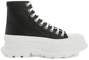 Alexander McQueen Tread Slick Boots 'Black White' 627206-WHZ62-1071 Alexander McQueen Tread Slick Boots 'Black White' 627206-WHZ62-1071