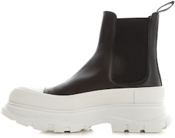 Alexander McQueen Tread Slick Boots 'Black White' 634617-WHZ61-1071 Alexander McQueen Tread Slick Boots 'Black White' 634617-WHZ61-1071