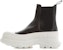 Alexander McQueen Tread Slick Boots 'Hitam Putih' 634617-WHZ61-1071