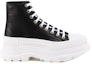 Order Alexander McQueen Tread Slick Boots 'Hitam Putih' 627206-WHZ62-1071