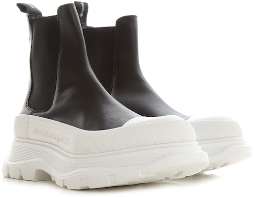 Alexander McQueen Tread Slick Boots 'Black White' 634617-WHZ61-1071 Lookbook Alexander McQueen Tread Slick Boots 'Black White' 634617-WHZ61-1071