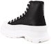 Shop Alexander McQueen Tread Slick Boots 'Hitam Putih' 627206-WHZ62-1071