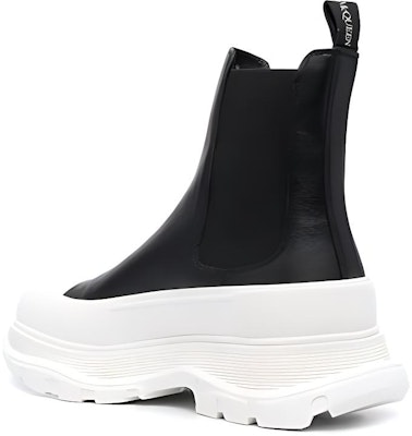 Alexander McQueen Tread Slick Boots 'Black White' 634617-WHZ61-1071 Shop Alexander McQueen Tread Slick Boots 'Black White' 634617-WHZ61-1071