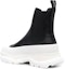 Shop Alexander McQueen Tread Slick Boots 'Hitam Putih' 634617-WHZ61-1071