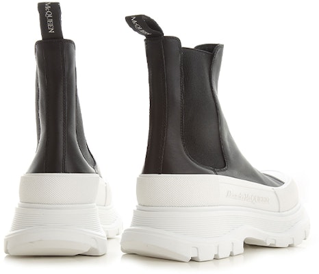 Alexander McQueen Tread Slick Boots 'Black White' 634617-WHZ61-1071 Purchase Alexander McQueen Tread Slick Boots 'Black White' 634617-WHZ61-1071