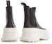 Purchase Alexander McQueen Tread Slick Boots 'Hitam Putih' 634617-WHZ61-1071