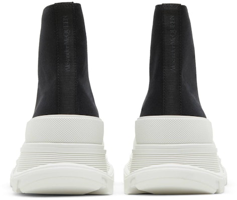 Alexander McQueen Tread Slick Boots 'Black White' 604254-W4MV2-1070 Details for Alexander McQueen Tread Slick Boots 'Black White' 604254-W4MV2-1070