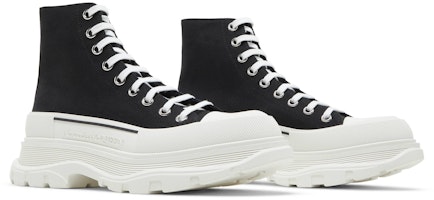 ALEXANDER MCQUEEN 男款黑白色運動靴 Cheap ALEXANDER MCQUEEN 男款黑白色運動靴