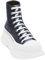 Alexander McQueen Tread Slick Boots 'Biru Navy' 627206-WHBGN-4018 Order Alexander McQueen Tread Slick Boots 'Biru Navy' 627206-WHBGN-4018