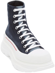 亞歷山大·麥昆 小牛皮 防水耐磨 中幫運動馬汀靴 海軍藍 Order 亞歷山大·麥昆 小牛皮 防水耐磨 中幫運動馬汀靴 海軍藍