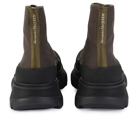 Alexander McQueen Tread Slick Boots 'Brown Khaki' 604254-W4L51-3241 Lookbook Alexander McQueen Tread Slick Boots 'Brown Khaki' 604254-W4L51-3241