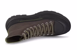 Shop Alexander McQueen Tread Slick Laarzen ''Brown Khaki'' 604254-W4L51-3241