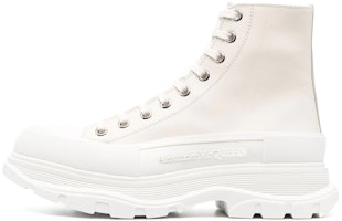 Alexander McQueen Tread Slick Boots 'Cream White Beige' 705661WHZ627701 Alexander McQueen Tread Slick Boots 'Cream White Beige' 705661WHZ627701