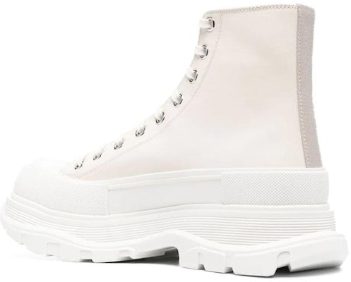 Alexander McQueen Tread Slick Boots 'Cream White Beige' 705661WHZ627701 Shop Alexander McQueen Tread Slick Boots 'Cream White Beige' 705661WHZ627701