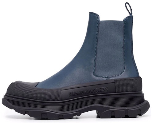 Alexander McQueen Tread Slick Boots 'Denim' Sepatu Boot Denim 634617-WIAG4-4491 Buy Alexander McQueen Tread Slick Boots 'Denim' Sepatu Boot Denim 634617-WIAG4-4491