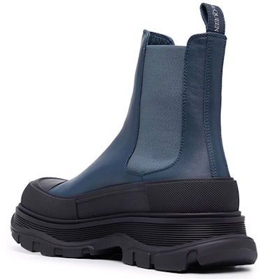 Alexander McQueen Tread Slick Boots 'Denim' 634617-WIAG4-4491 Lookbook Alexander McQueen Tread Slick Boots 'Denim' 634617-WIAG4-4491