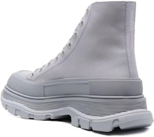 Alexander McQueen 亞歷山大·麥昆 皮革 繫帶休閒短筒靴 灰色 Lookbook Alexander McQueen 亞歷山大·麥昆 皮革 繫帶休閒短筒靴 灰色