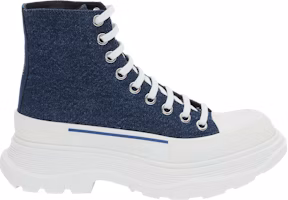 Alexander McQueen Tread Slick Boots 'Indigo' 604254-W4PD1-4177 Alexander McQueen Tread Slick Boots 'Indigo' 604254-W4PD1-4177