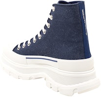 Botas Alexander McQueen Tread Slick 'Índigo' 604254-W4PD1-4177 Lookbook Botas Alexander McQueen Tread Slick 'Índigo' 604254-W4PD1-4177