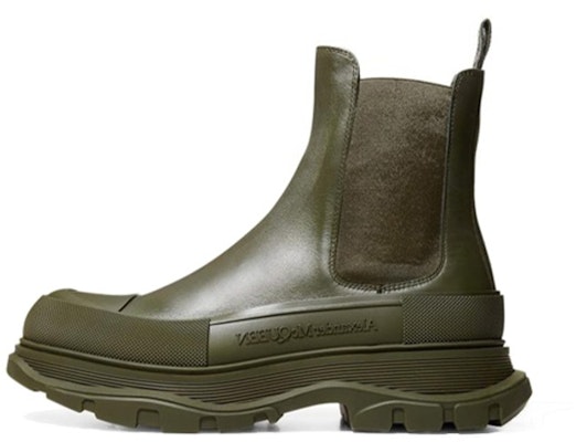 Alexander McQueen Tread Slick Boots 'Khaki' 634617-WIAMC-3084 Buy Alexander McQueen Tread Slick Boots 'Khaki' 634617-WIAMC-3084