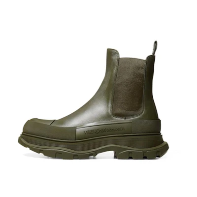 Alexander McQueen Tread Slick Boots 'Khaki'