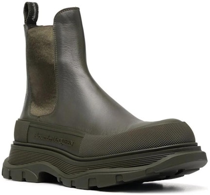 Alexander McQueen Tread Slick Boots 'Khaki' 634617-WIAMC-3084 Lookbook Alexander McQueen Tread Slick Boots 'Khaki' 634617-WIAMC-3084