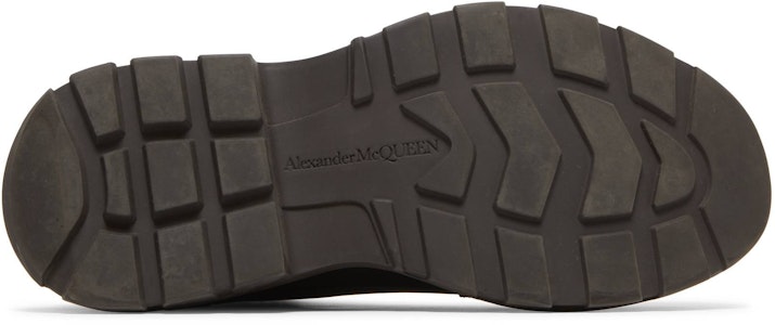 알렉산더 맥퀸 트레드 슬릭 부츠 '카키 블랙' 627206-WHYK3-3238 Shop 알렉산더 맥퀸 트레드 슬릭 부츠 '카키 블랙' 627206-WHYK3-3238