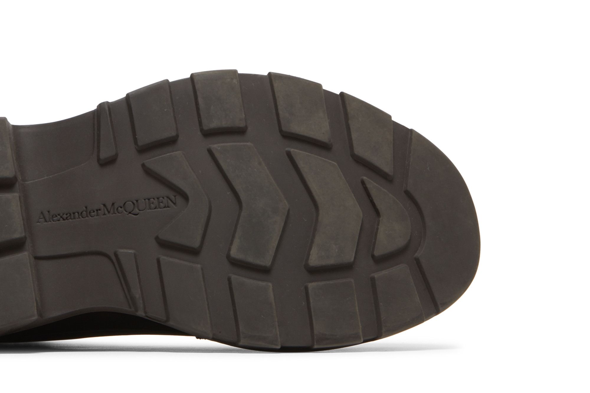 Details for Alexander McQueen Tread Slick Boots ''Khaki Schwarz'' 627206-WHYK3-3238