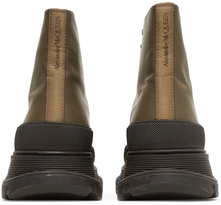 Alexander McQueen Tread Slick Boots ''Khaki Schwarz'' 627206-WHYK3-3238 Sizing Alexander McQueen Tread Slick Boots ''Khaki Schwarz'' 627206-WHYK3-3238