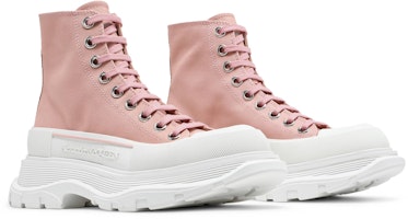 (W) 알렉산더 맥퀸 트레드 슬릭 부츠 '매그놀리아' 611706-W4LR1-9243 Cheap (W) 알렉산더 맥퀸 트레드 슬릭 부츠 '매그놀리아' 611706-W4LR1-9243